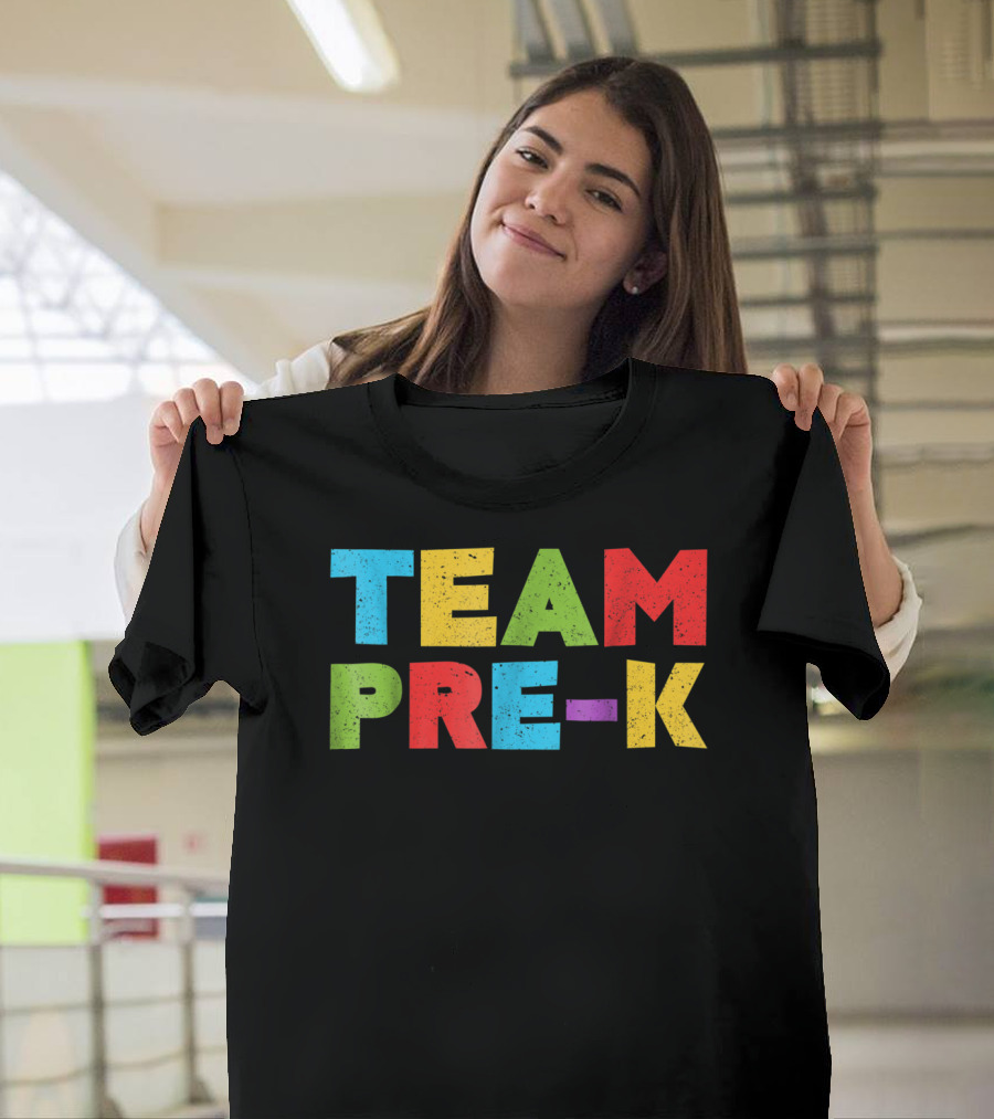 Team Pre K Teacher Back To School T-Shirt