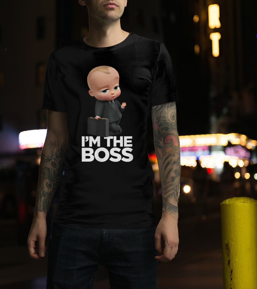 The Boss Baby I'm The Boss Suitcase Character T-Shirt