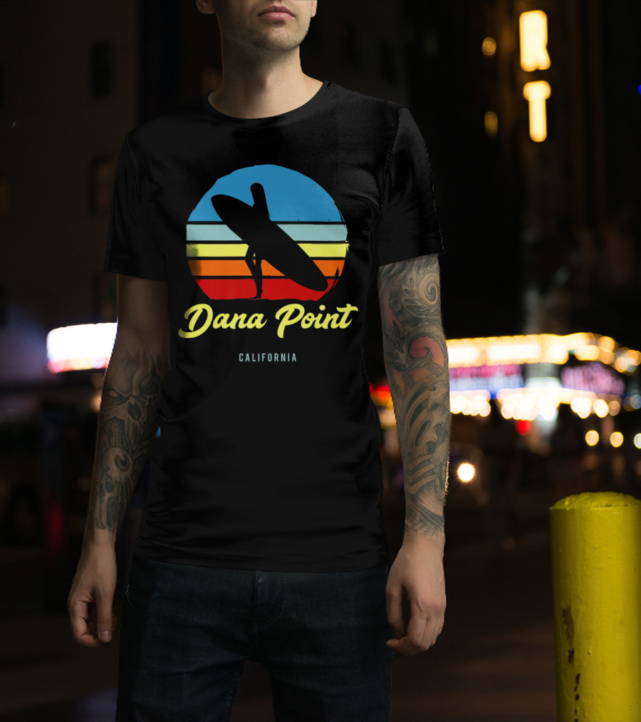 Dana Point California Vintage Surf T-Shirt