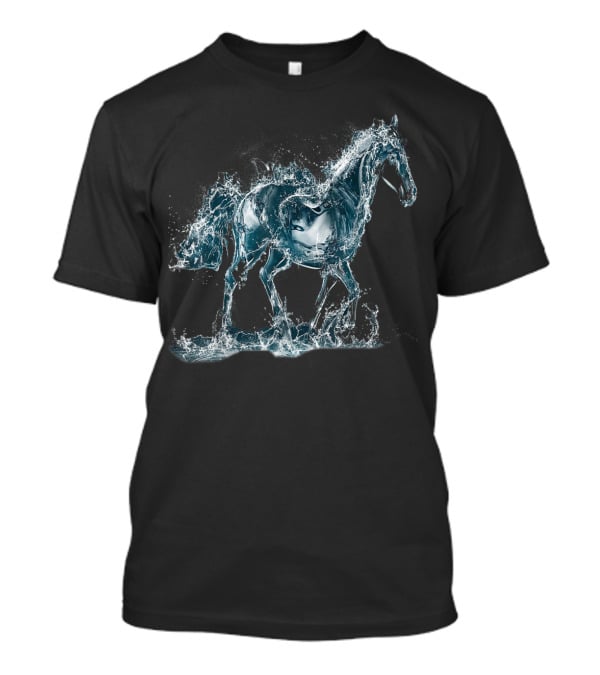 Horse Dream Liquid Splash Equine Vision T-Shirt