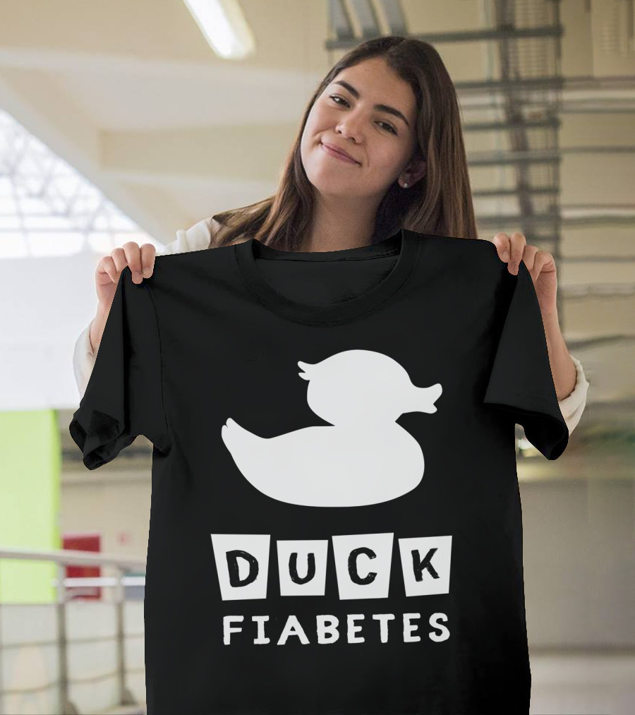 Duck Fiabetes Funny Diabetic Type 1 Diabetes T-Shirt