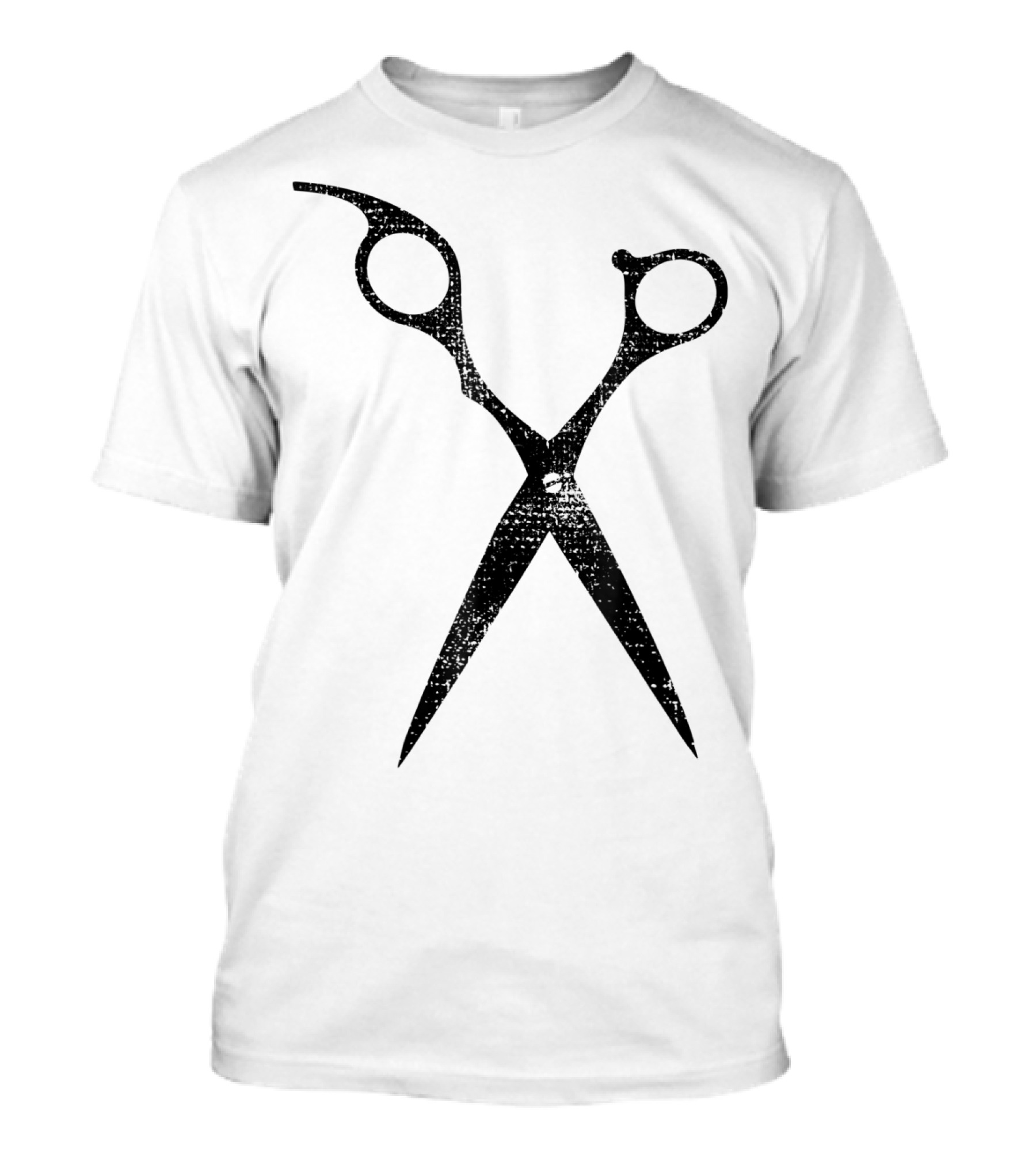 Hairdresser Barber Shop Hairsty Scissors T-Shirt