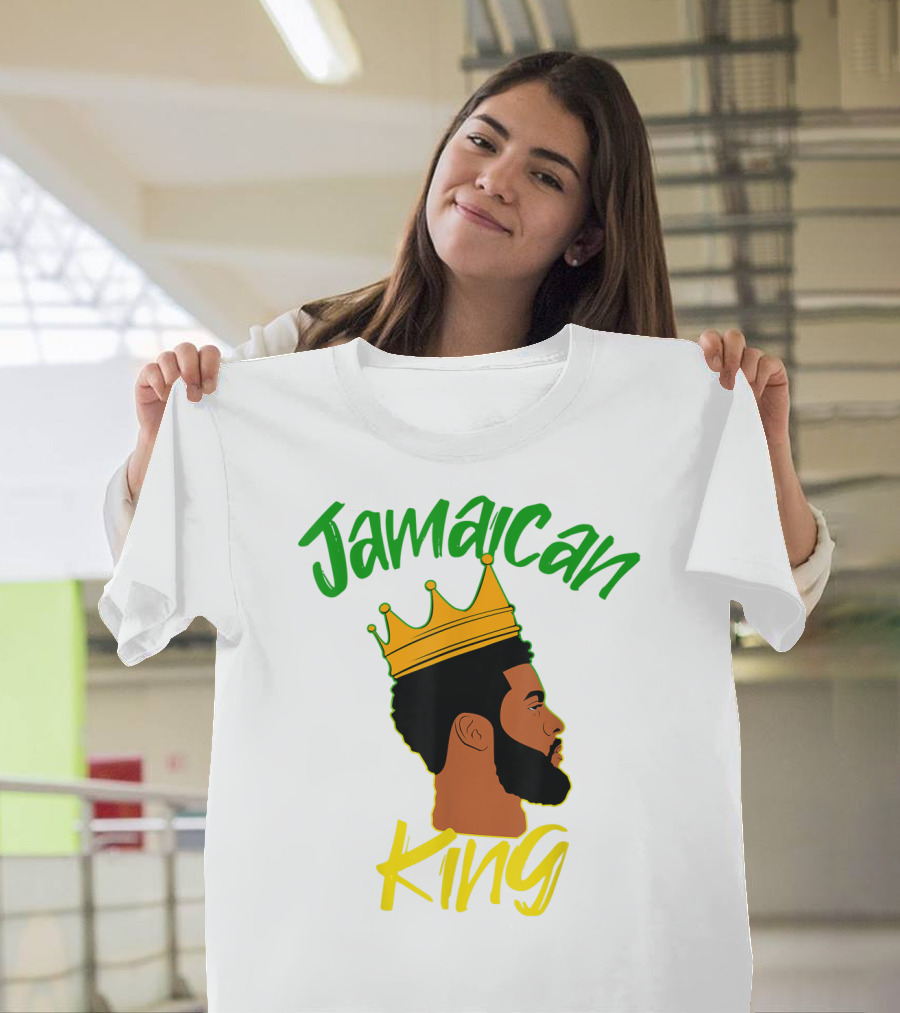 Jamaican King Proud and Independent Black King T-Shirt