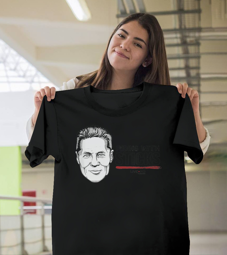 Riding with Sticks Live PD T-Shirt
