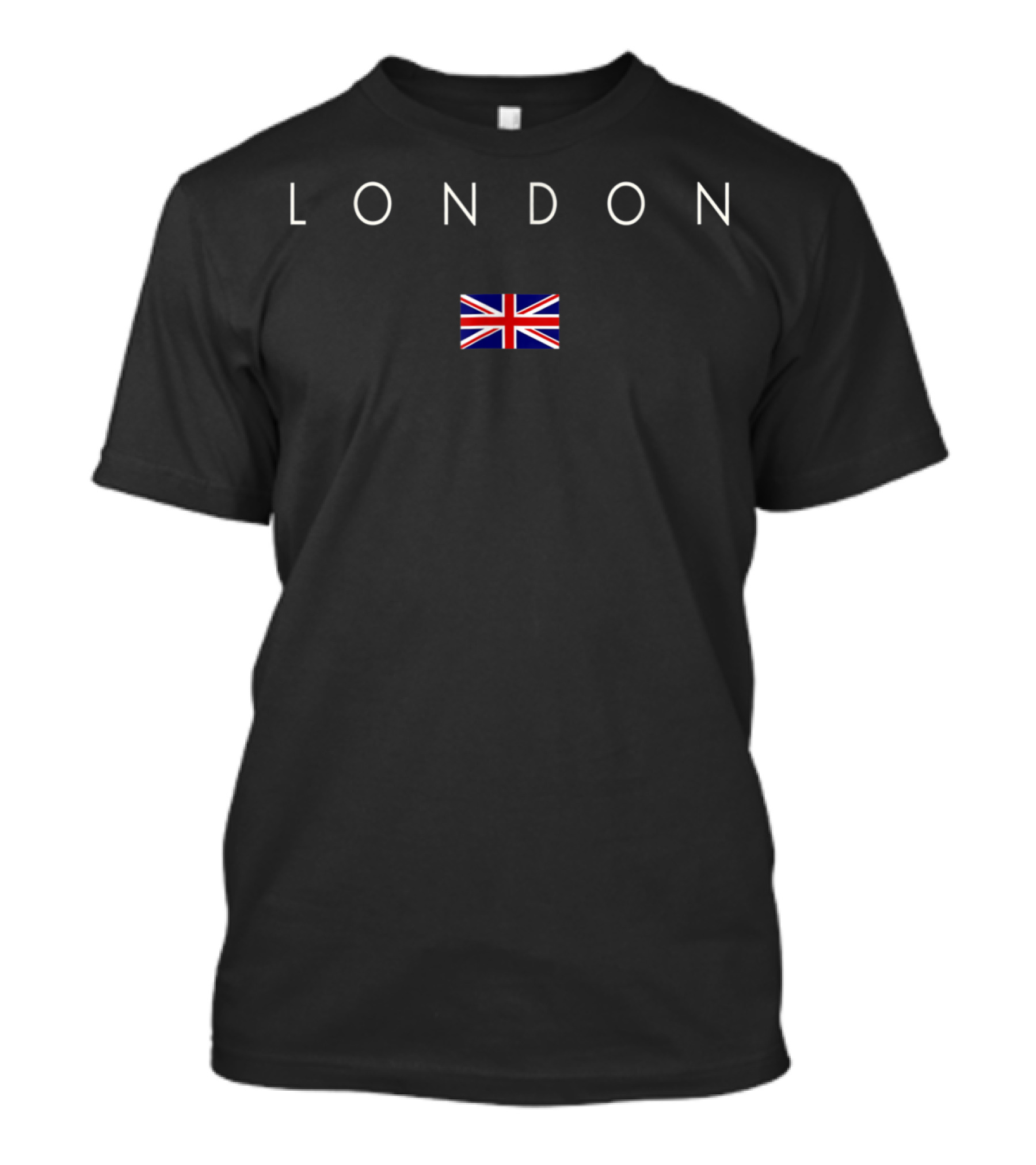 London Fashion International XO4U Original Union Jack Emblem T-Shirt