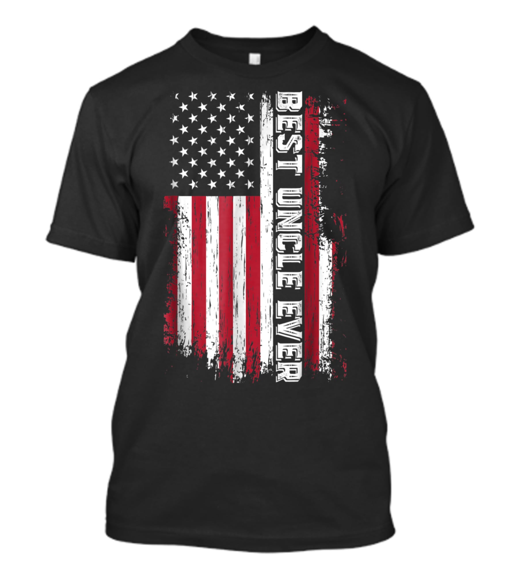 Best Uncle Ever American Flag Mens Best Uncle T-Shirt