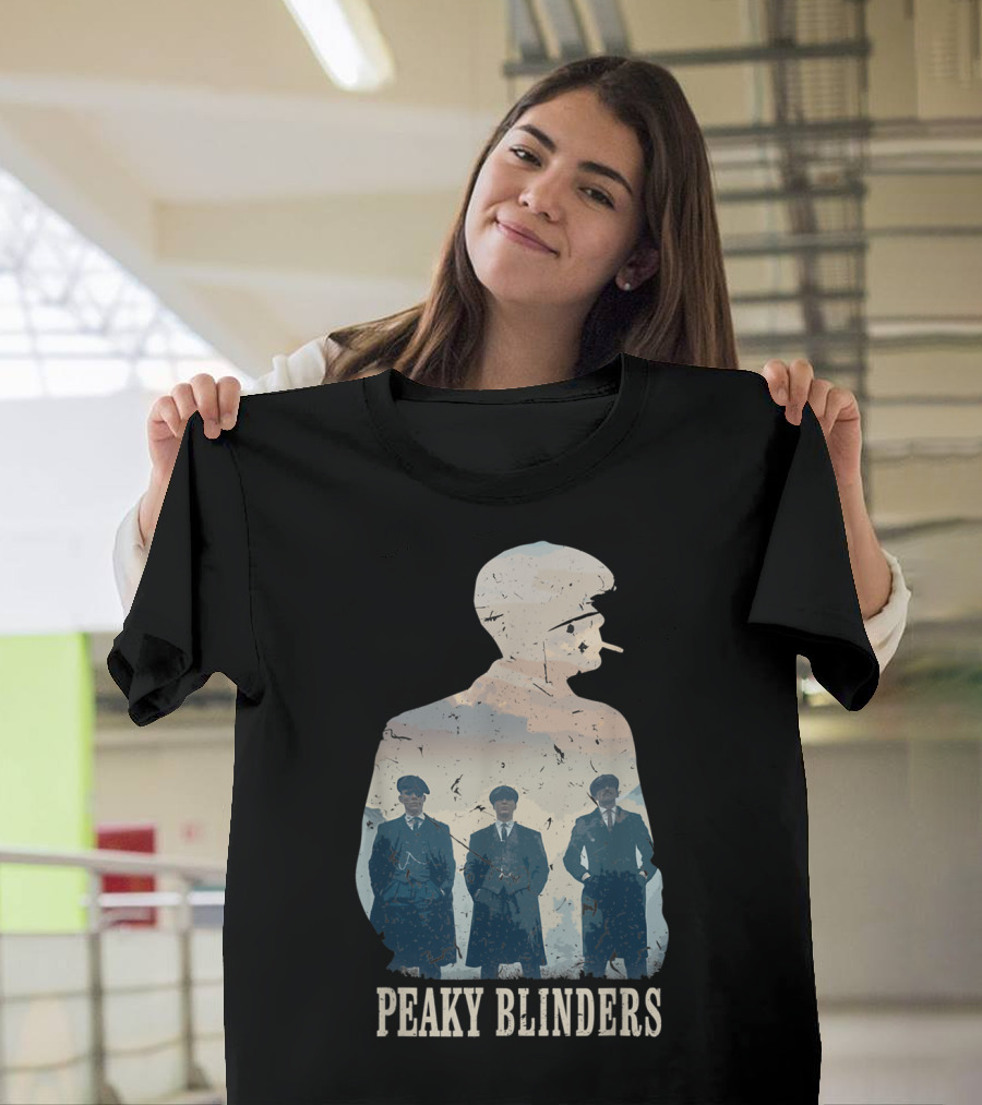 Peaky Blinders Vintage Silhouette Trio T-Shirt