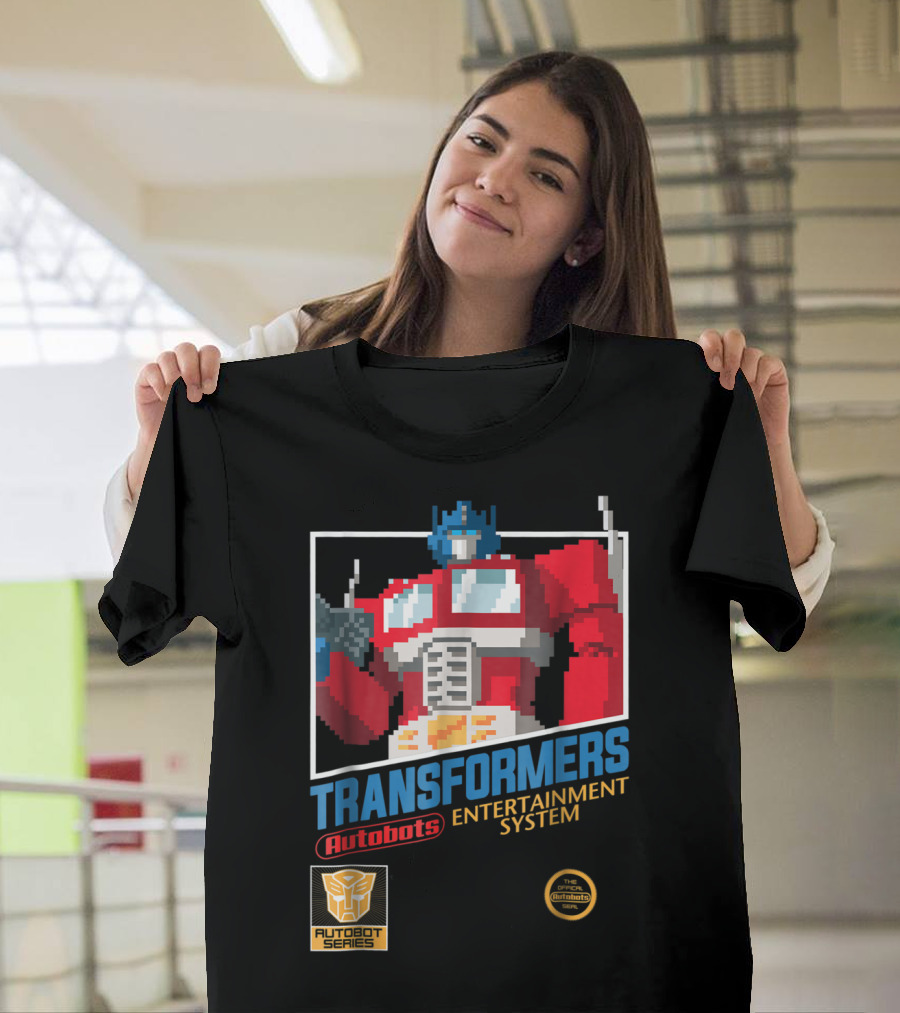 Transformers Autobot Series Optimus Prime Entertainment System T-Shirt