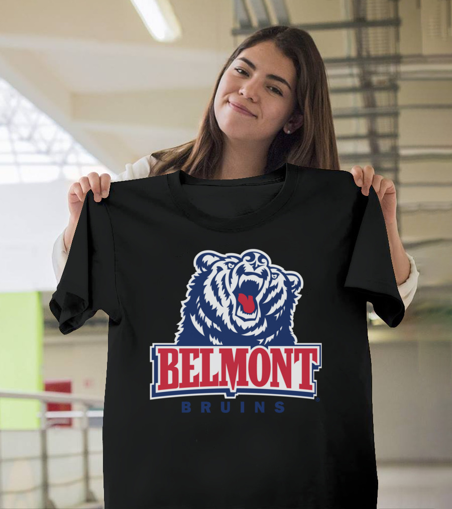 Belmont University Bruins Bear Logo NCAA Ppbel01 T-Shirt