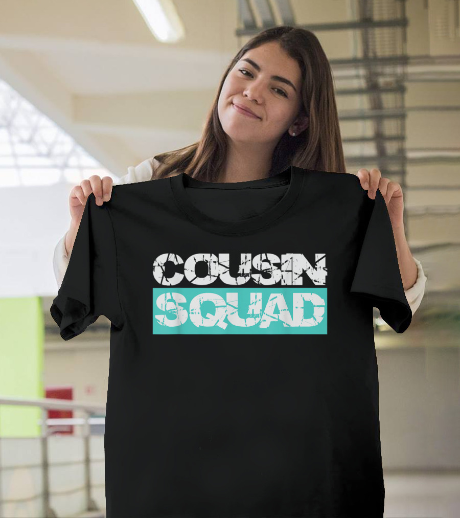 Cousin Squad Kids Women Men Girl Matching Family T-Shirt