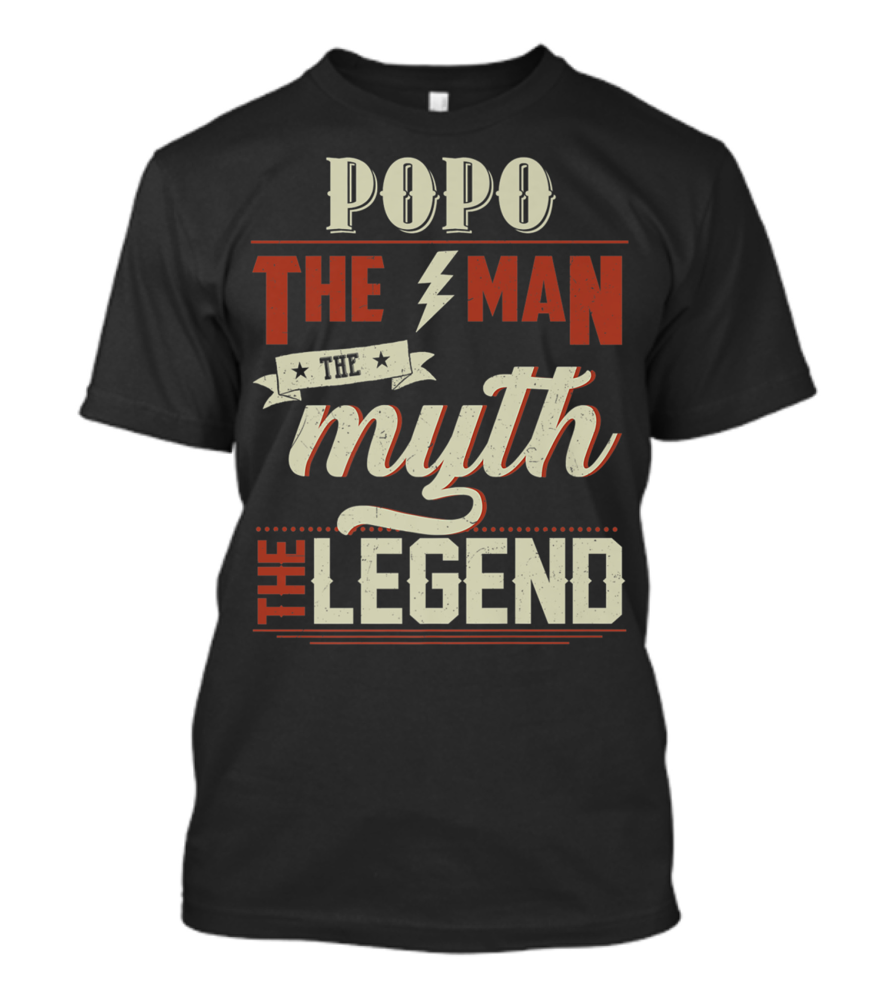 Popo The Man The Myth The Legend T-Shirt
