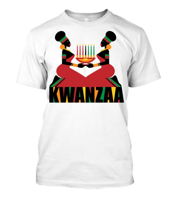Kwanzaa Celebration African Kinara Tradition T-Shirt