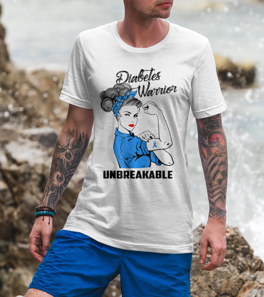 Diabetes Warrior Unbreakable T-Shirt