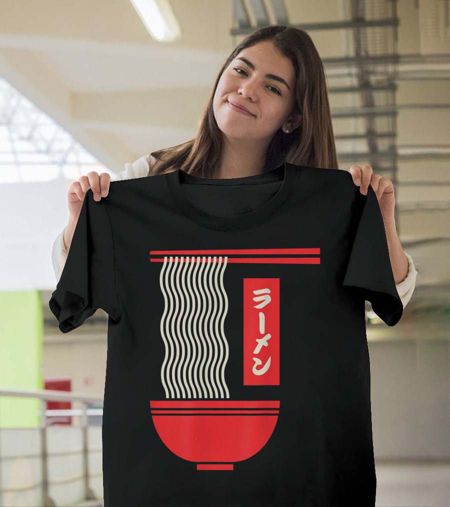 Retro Vintage Japanese Ramen Noodles T-Shirt