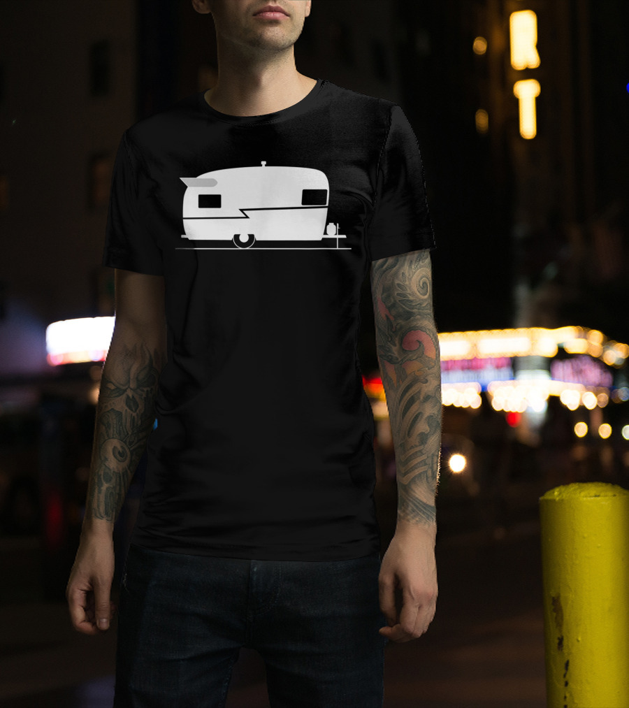 Vintage Shasta Camper Trailer T-Shirt