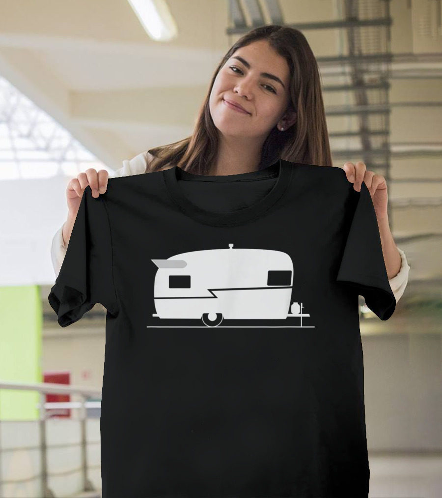 Vintage Shasta Camper Trailer T-Shirt