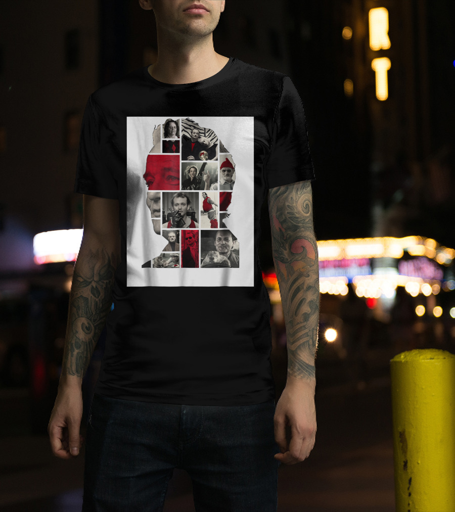 Classic Bill Murray Film Collage T-Shirt