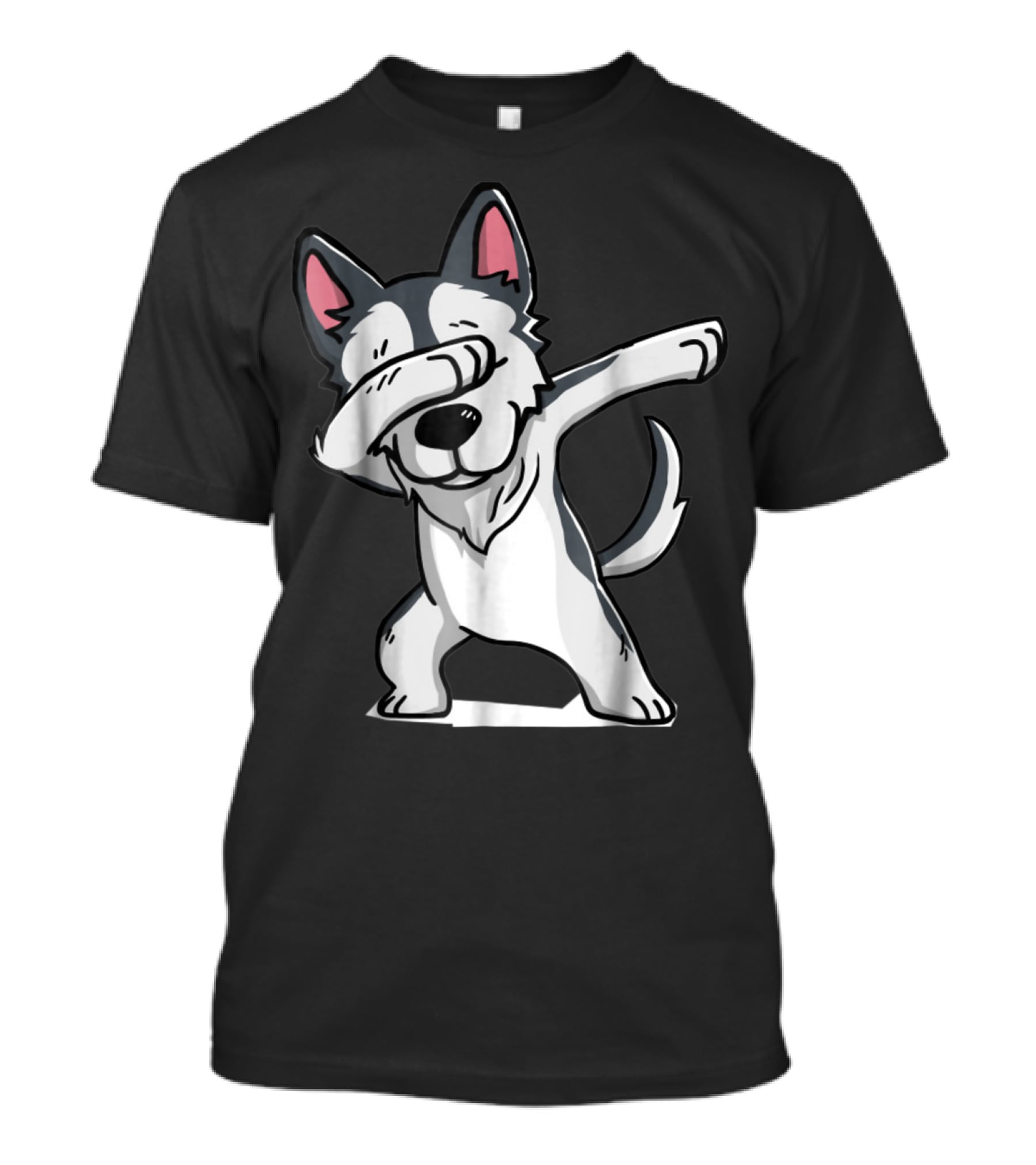 Cute Funny Dabbing Wolf Dab T-Shirt