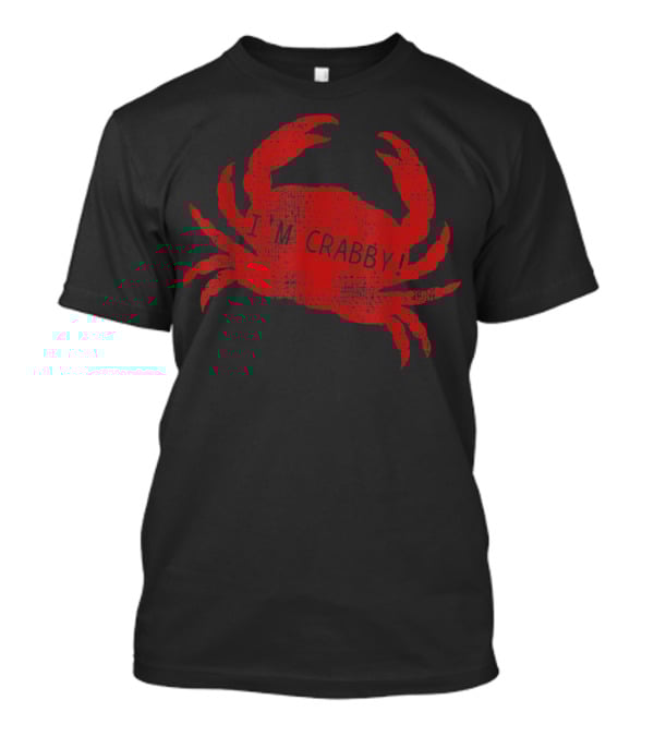 I'm Crabby Sea Crab Lover Tank Aquarium Food T-Shirt
