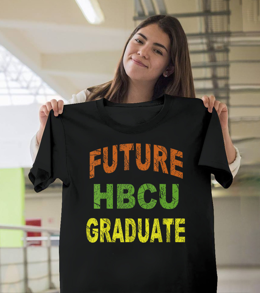 Future HBCU Graduate Bold Multicolor T-Shirt