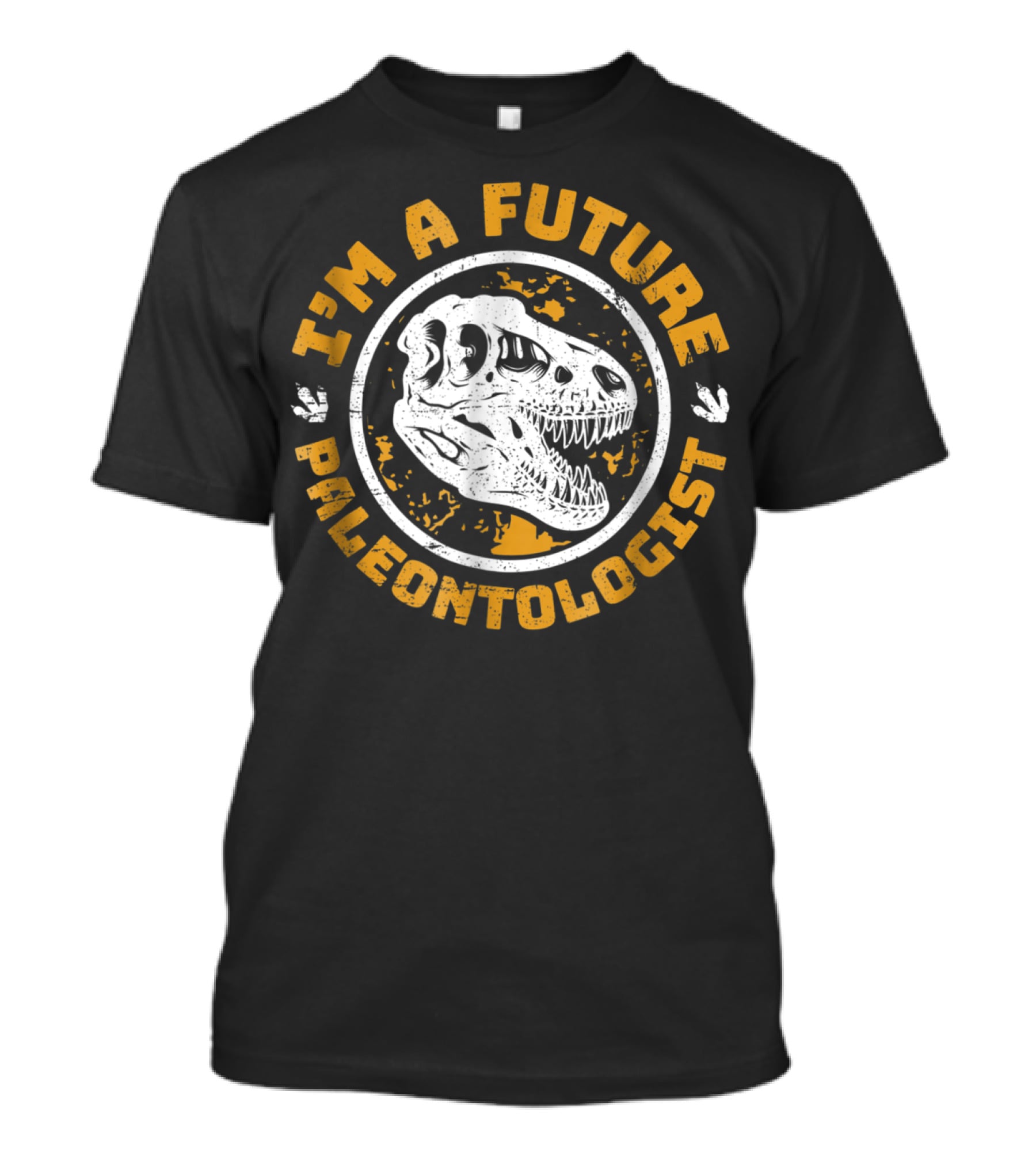 I'm A Future Paleontologist Dinosaur Skull T-Shirt