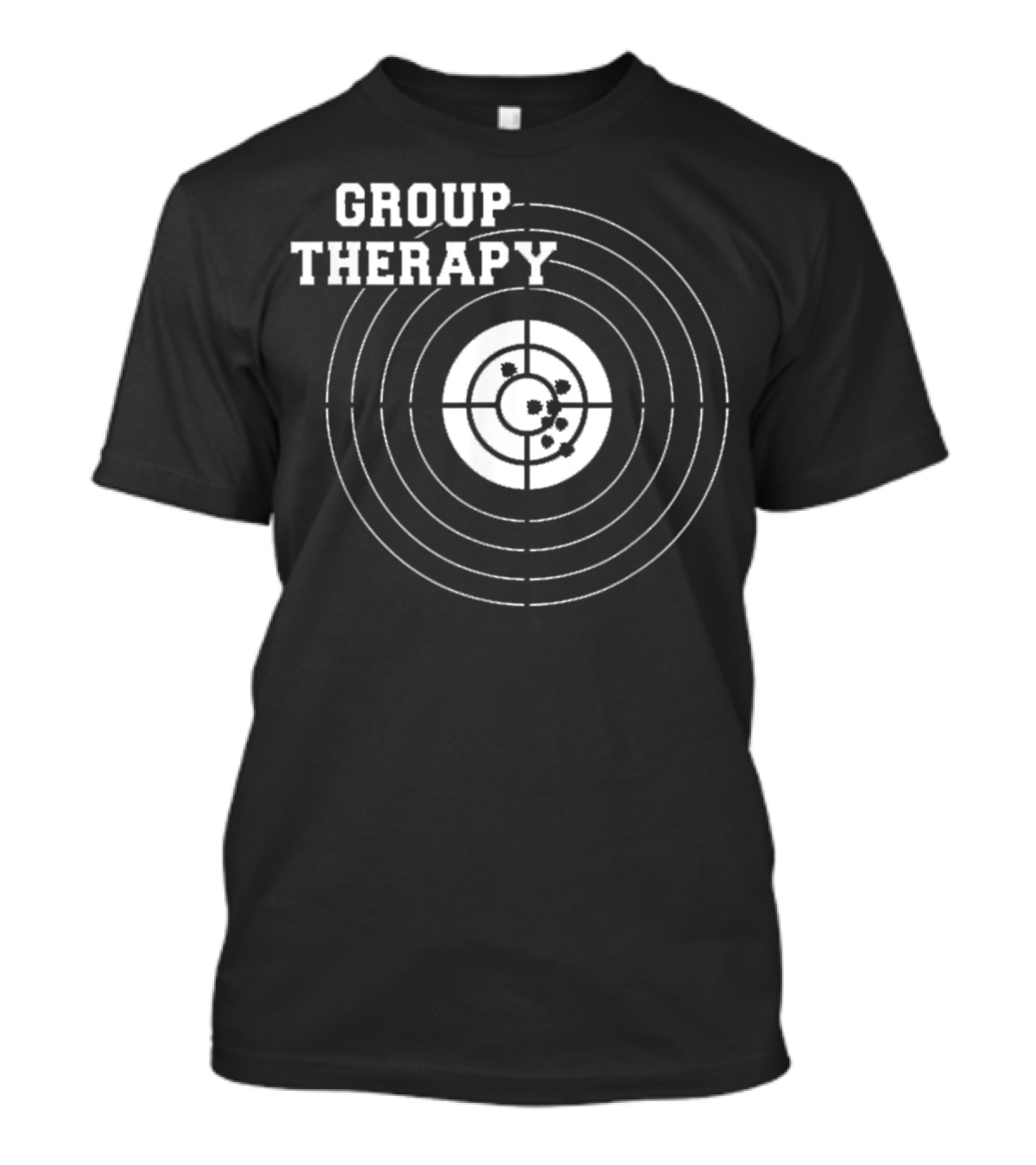 Group Therapy Target Shooting American Gun Rights T-Shirt