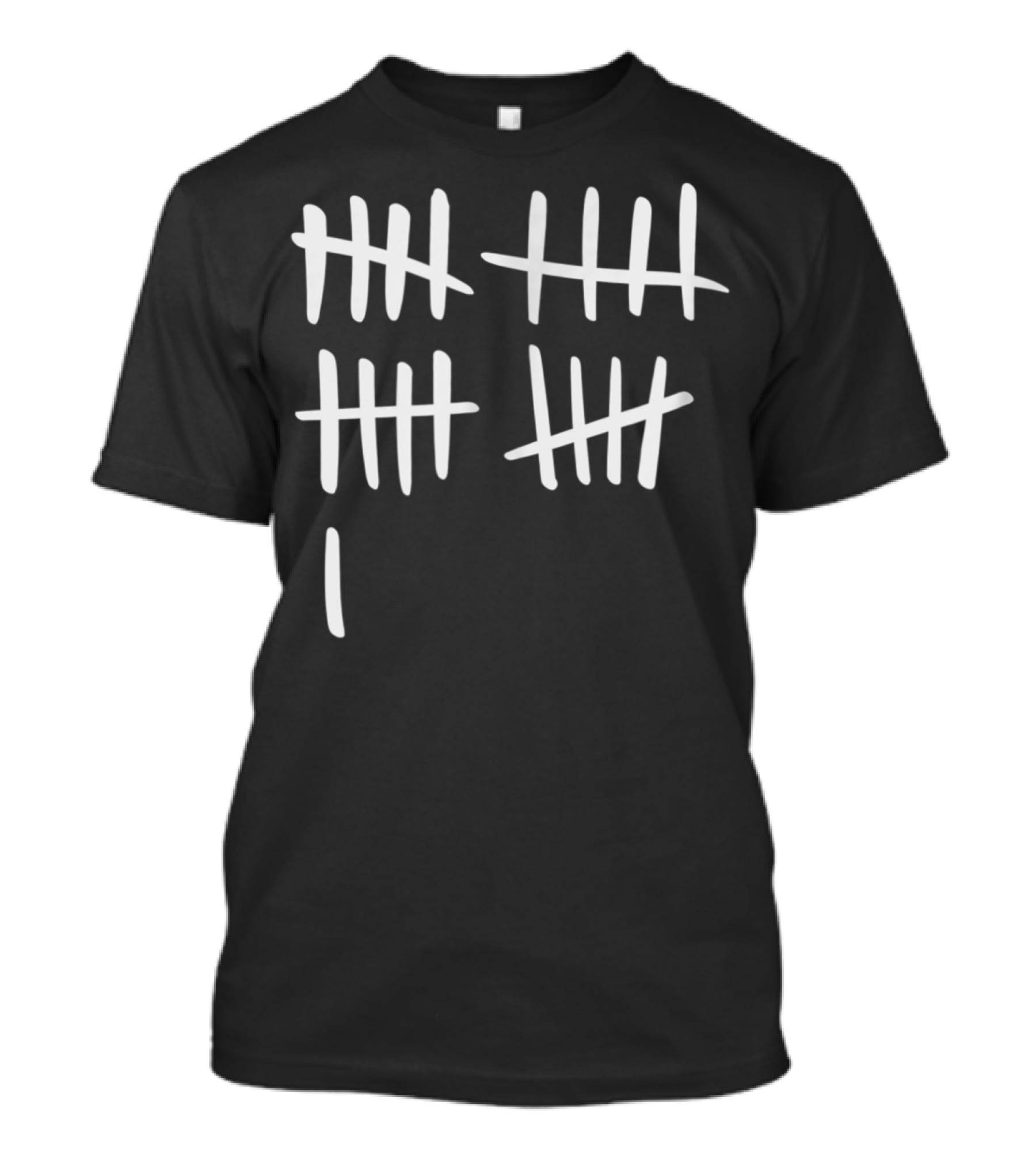 It's My 21St Birthdy Tally Marks 21St Birthday Celebration Counting Lines T-Shirt