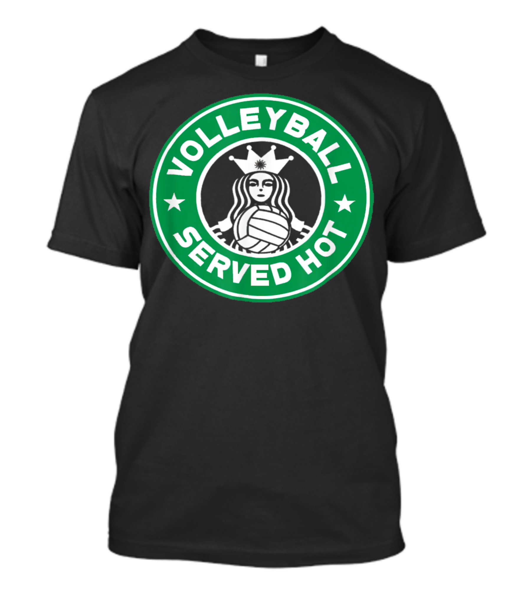Volleyball Served Hot Starbucks T-Shirt