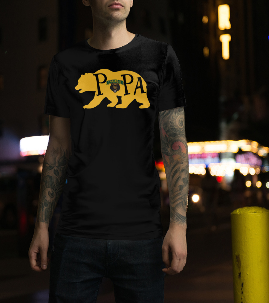 Baylor Bears Papa Bear T-Shirt