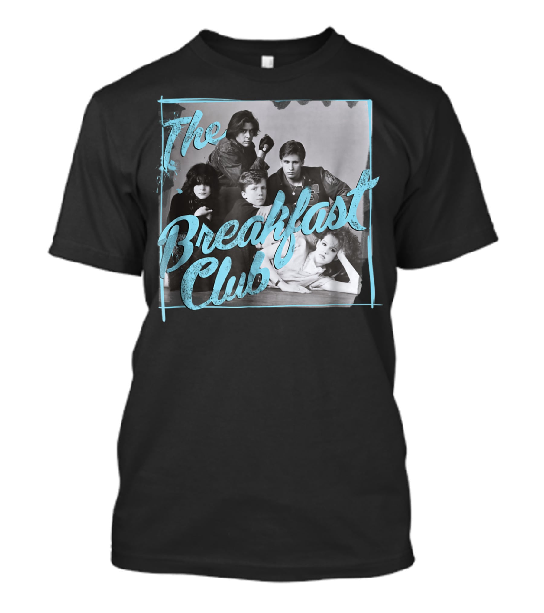 The Breakfast Club Movie Cast Group Photo Album Cover T-Shirt
