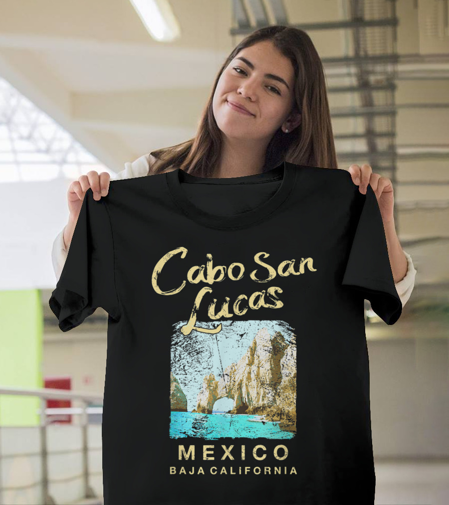 Cabo San Lucas Mexico Baja California Arch Ocean Scene T-Shirt