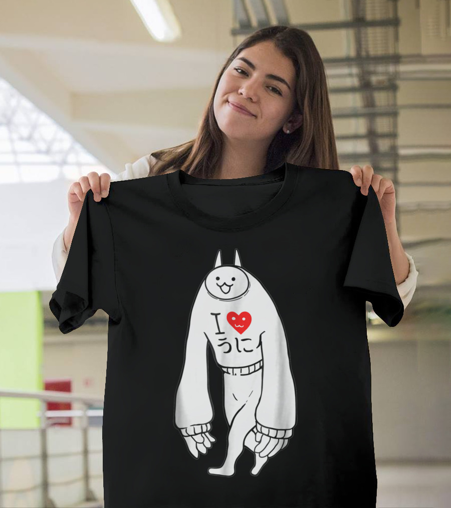 Battle Cats Li L Jamiera Cat I Heart Umi T-Shirt