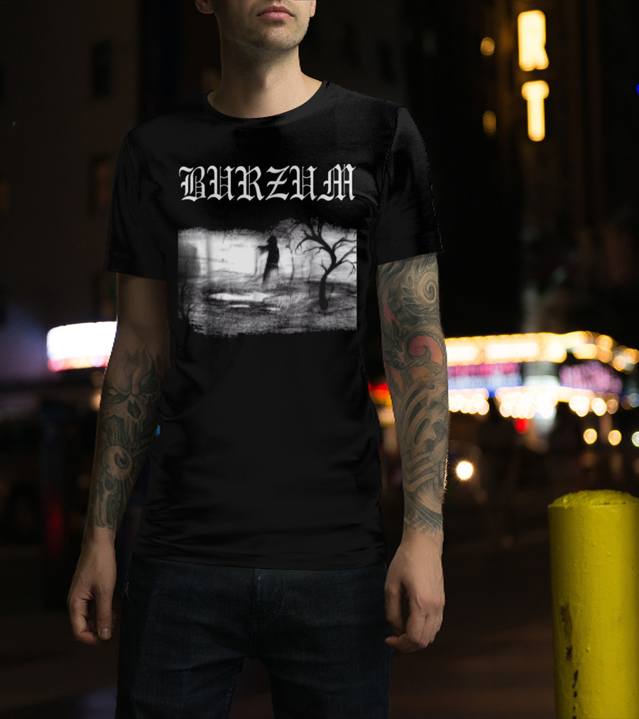 BURZUM Filosofem Album Artwork Black Metal T-Shirt