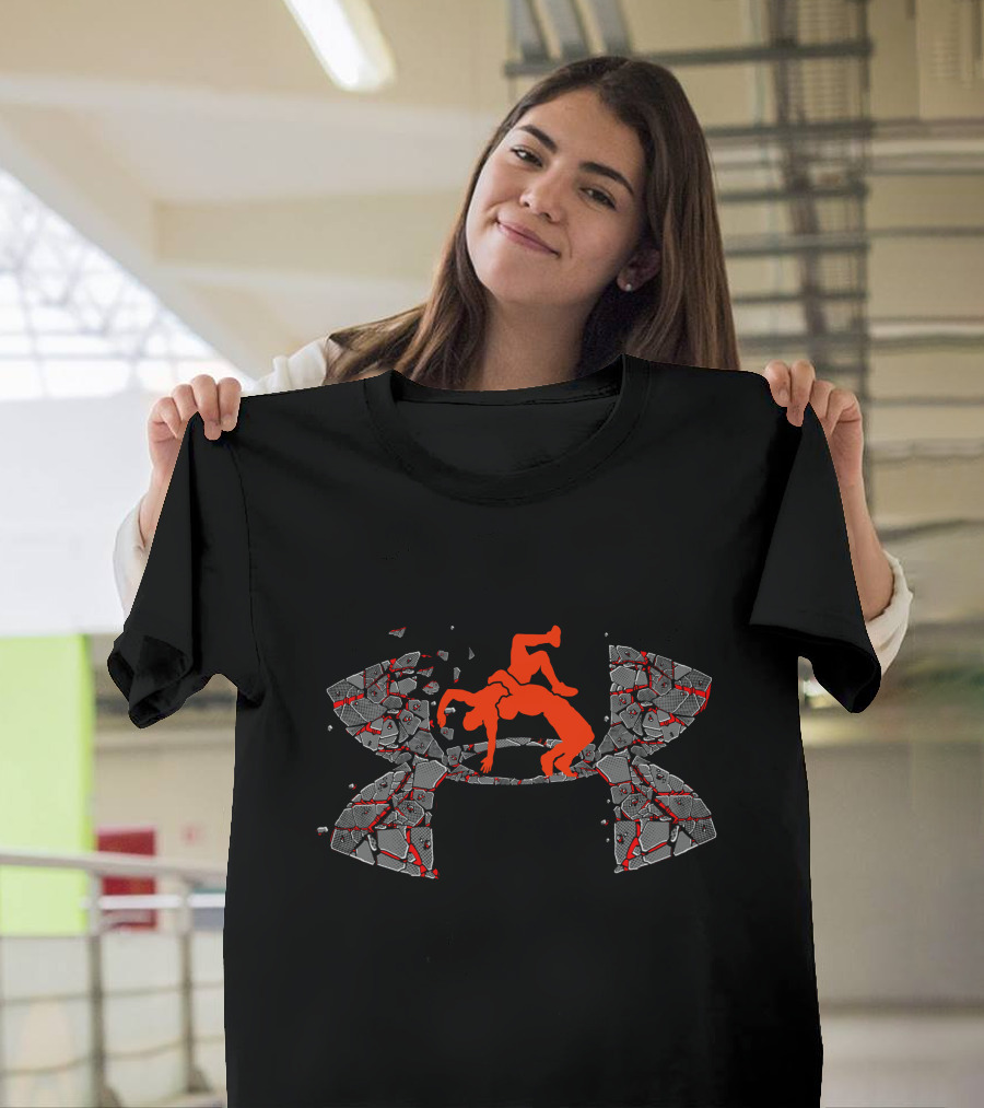 Under Armour Wrestling Broken Stone T-Shirt