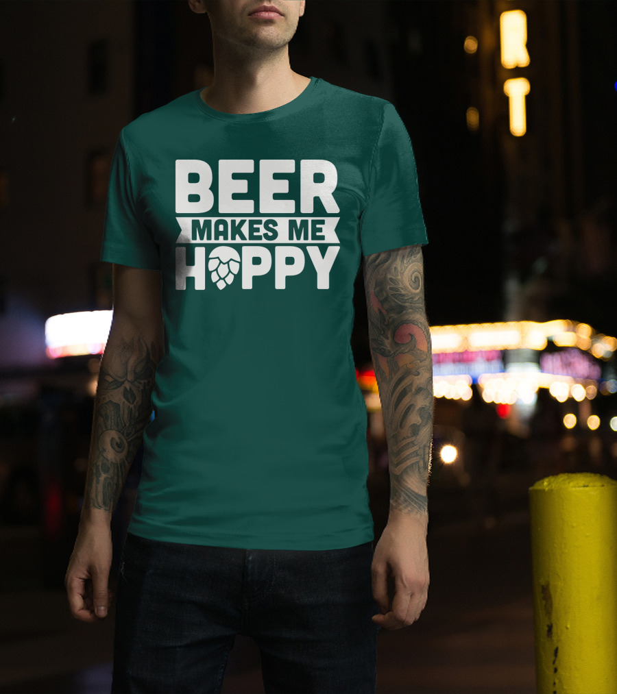 Beer Makes ME Happy T-Shirt