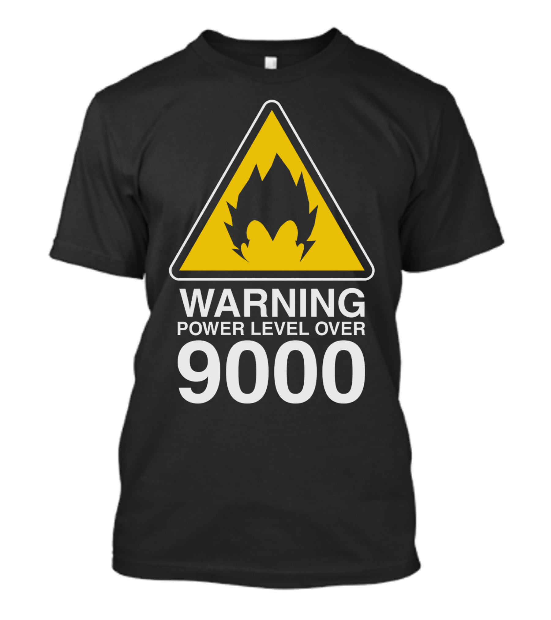 WARNING POWER LEVEL OVER 9000 T-Shirt