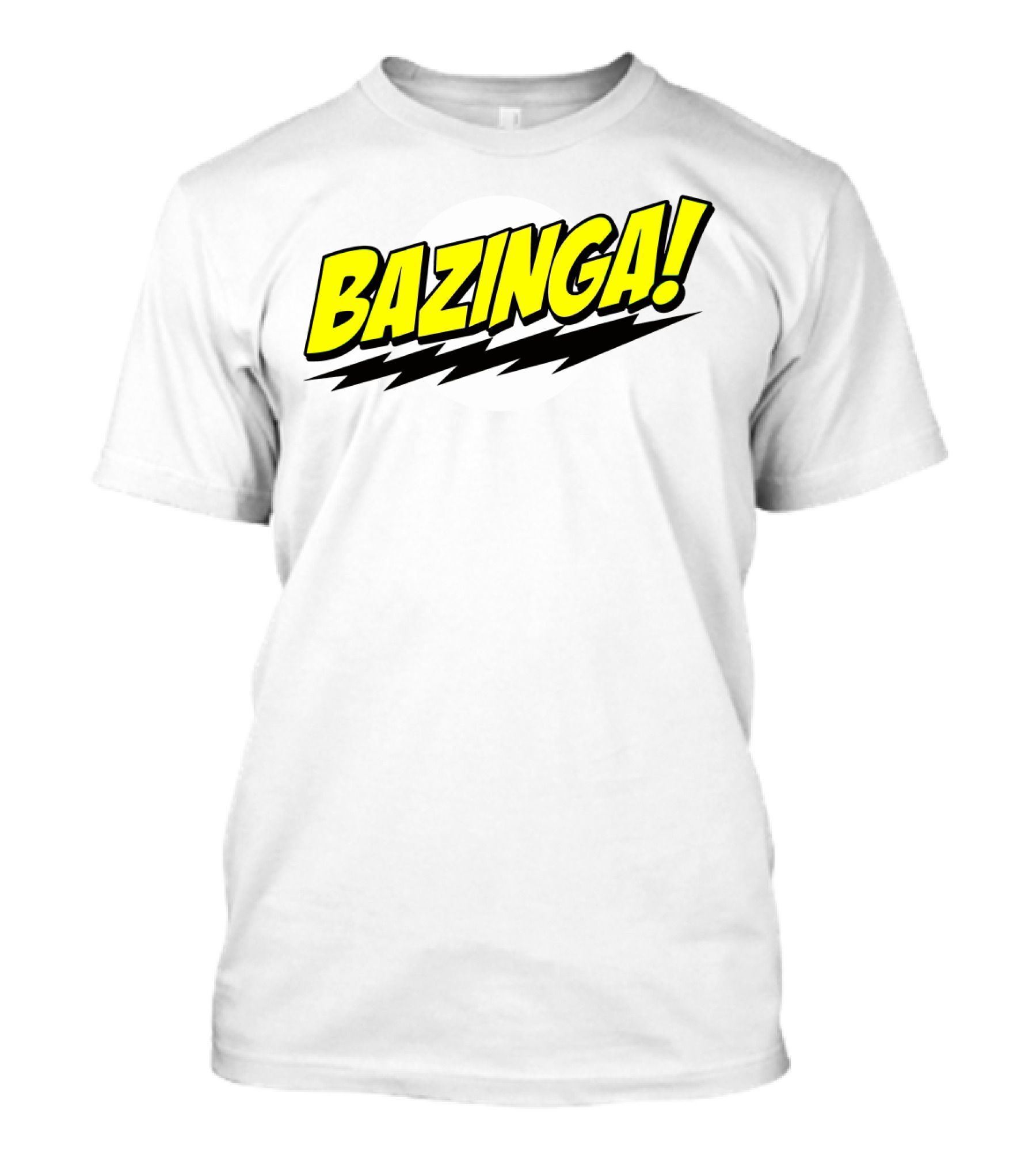 Big Bang Theory Bazinga Sheldon Cooper Comic T-Shirt