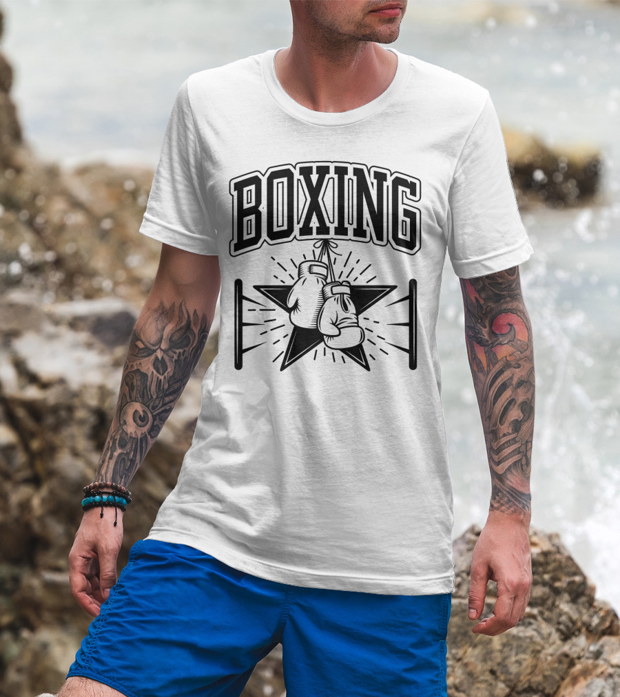 Boxing Gloves Starburst T-Shirt