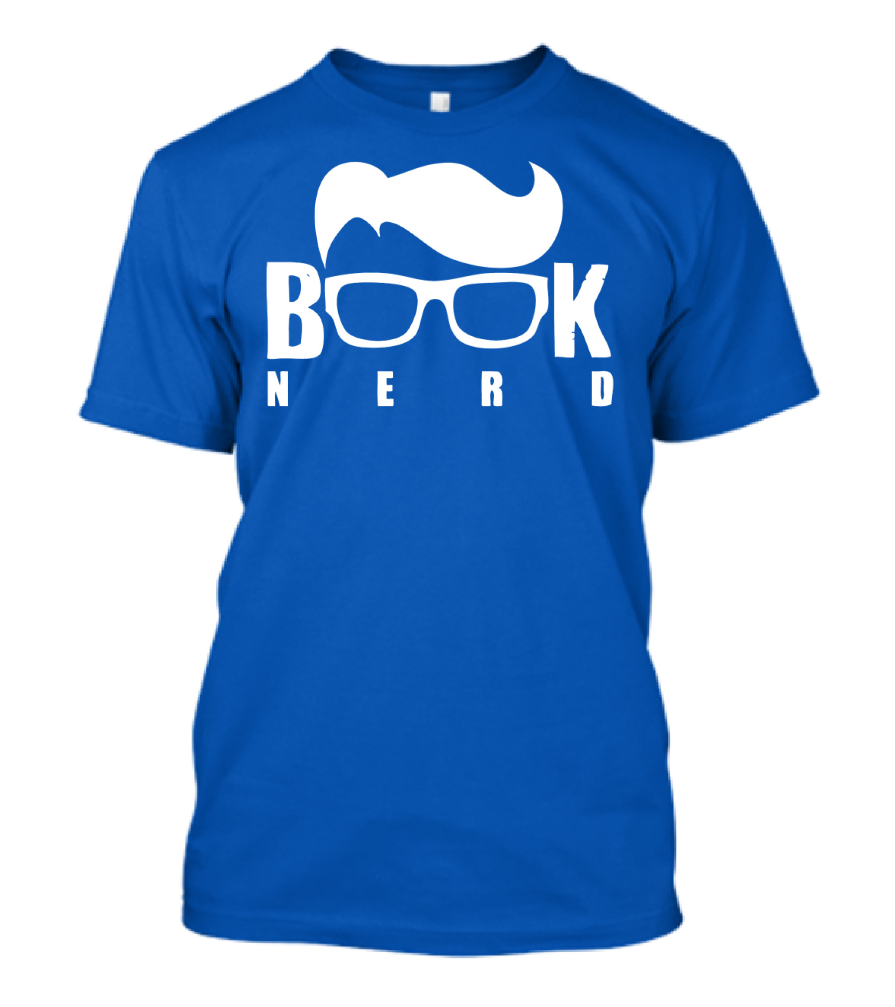 Book Nerd Glasses And Hair Silhouette T-Shirt