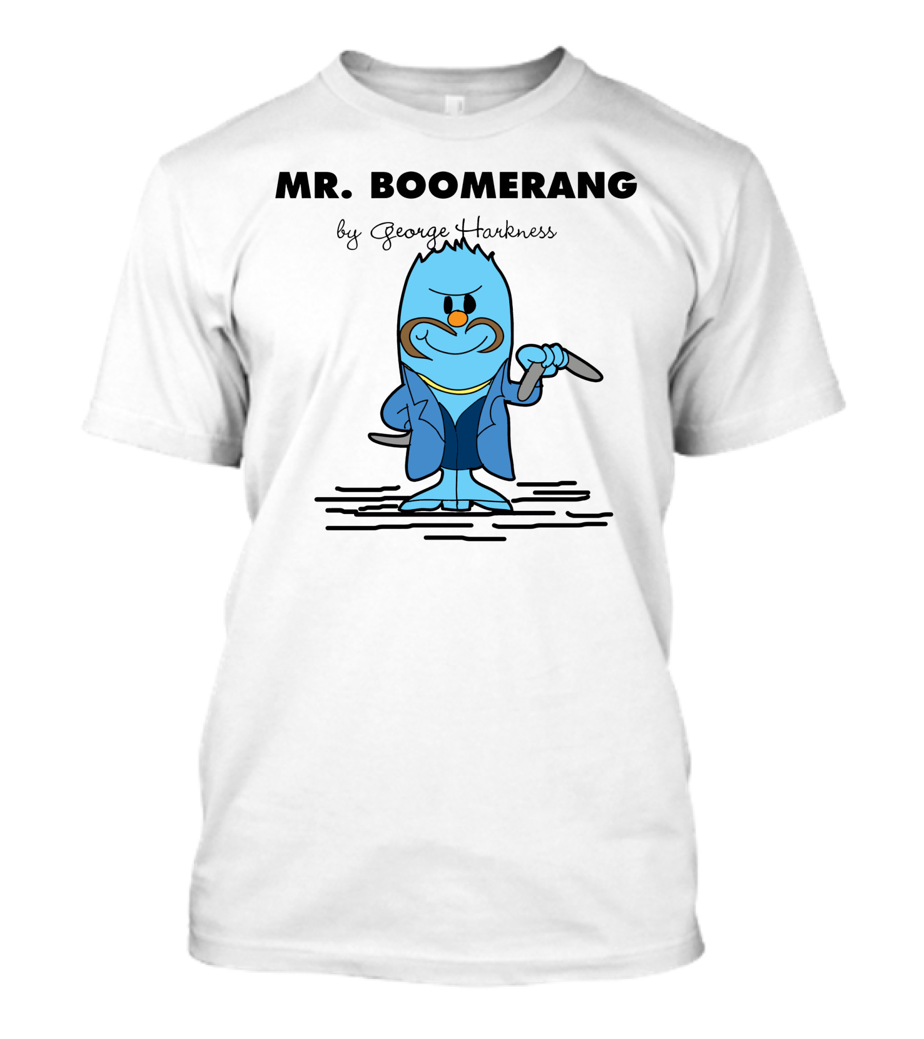 MR. BOOMERANG By George Harkness T-Shirt