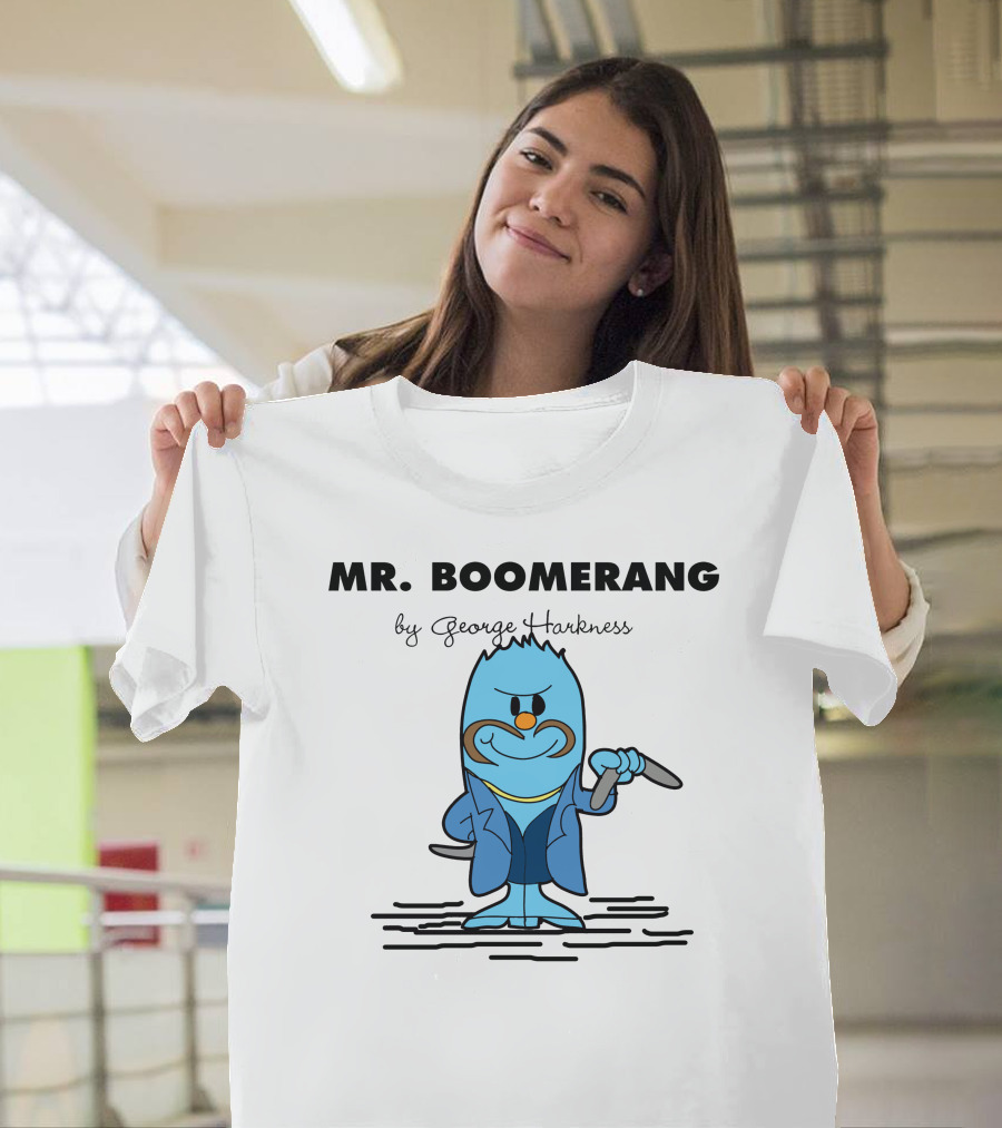 MR. BOOMERANG By George Harkness T-Shirt