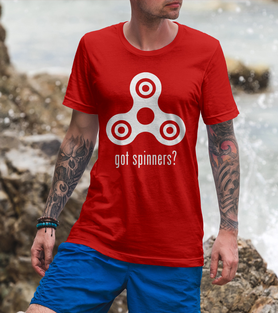 Got Spinners Fidget Toy Icon T-Shirt