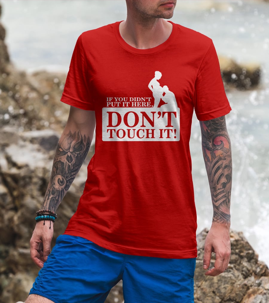 If You Didn't Put It Here Don't Touch It Pregnancy T-Shirt