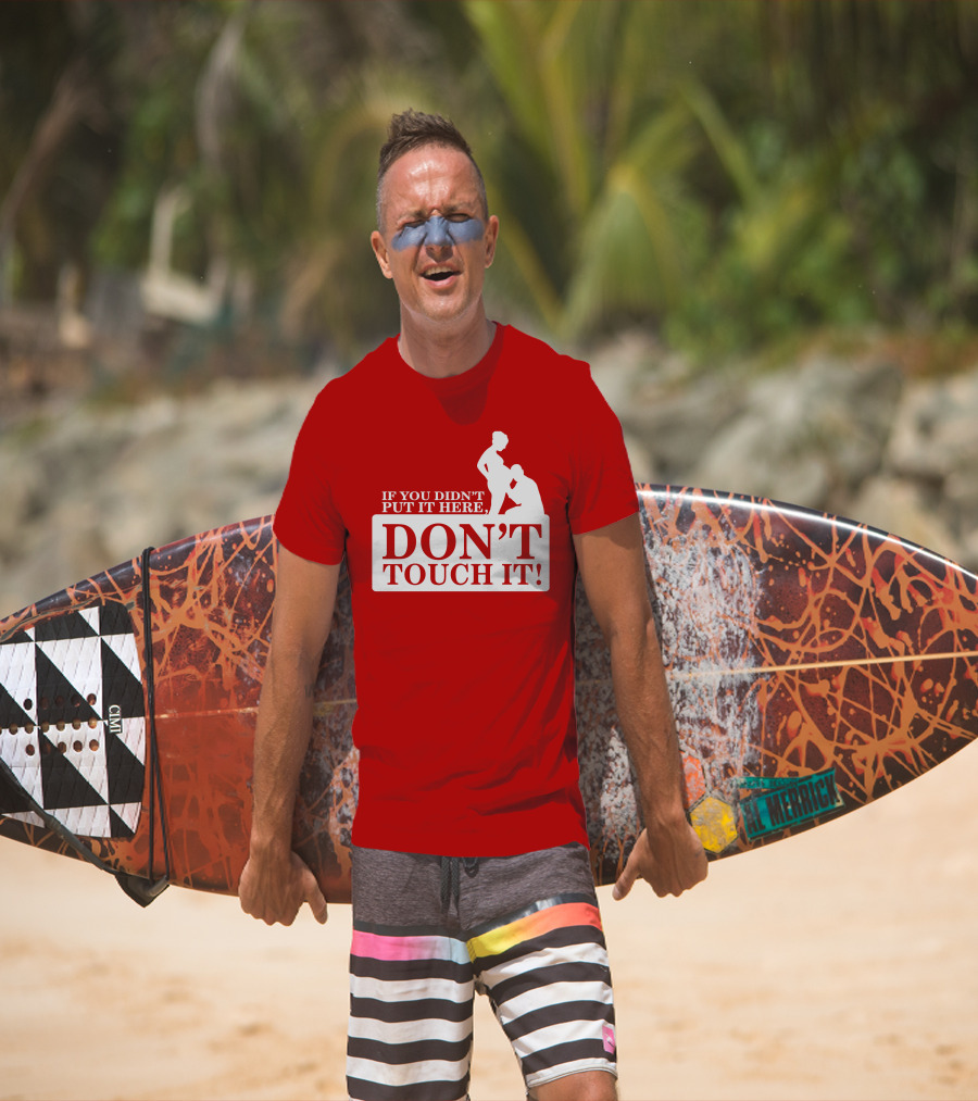 If You Didn't Put It Here Don't Touch It Pregnancy T-Shirt