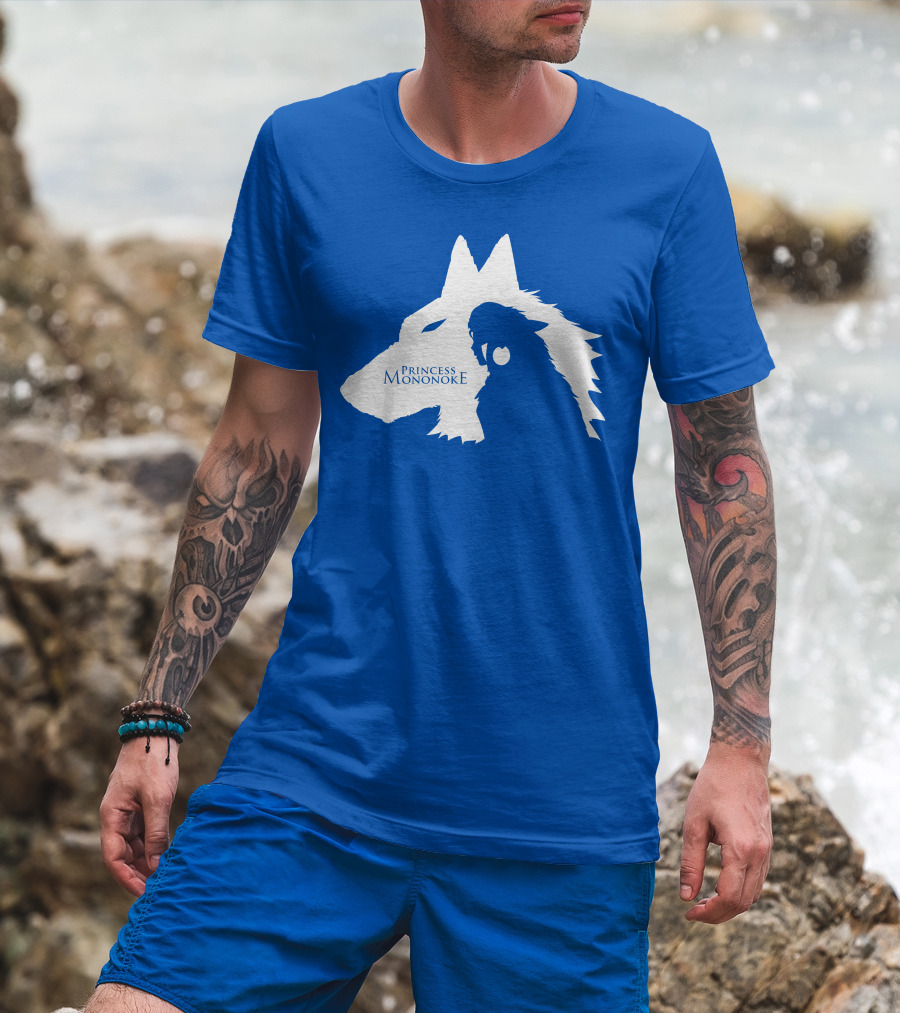 Princess Mononoke Wolf T-Shirt