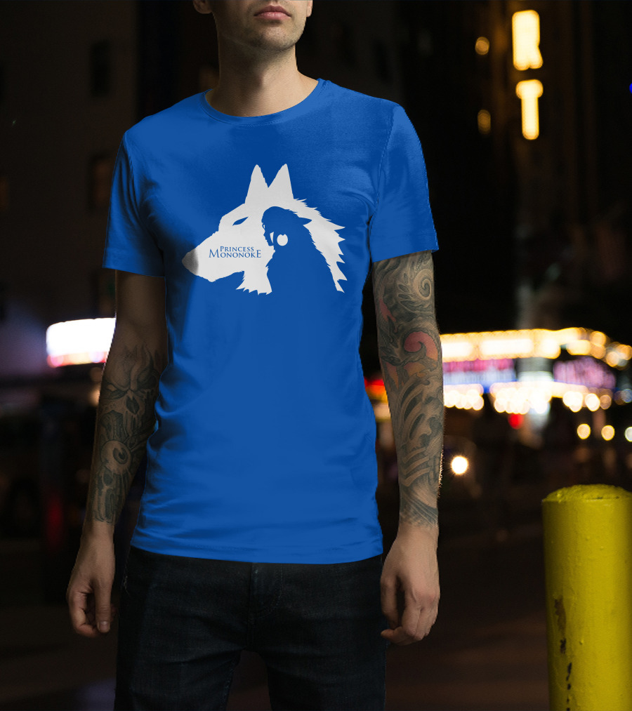 Princess Mononoke Wolf T-Shirt