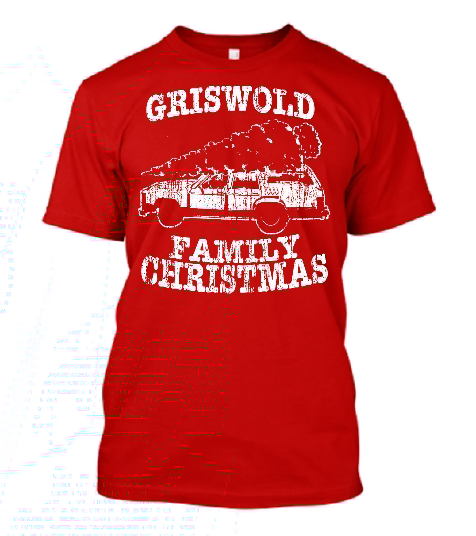 Griswold Family Christmas Tree Car Journey T-Shirt