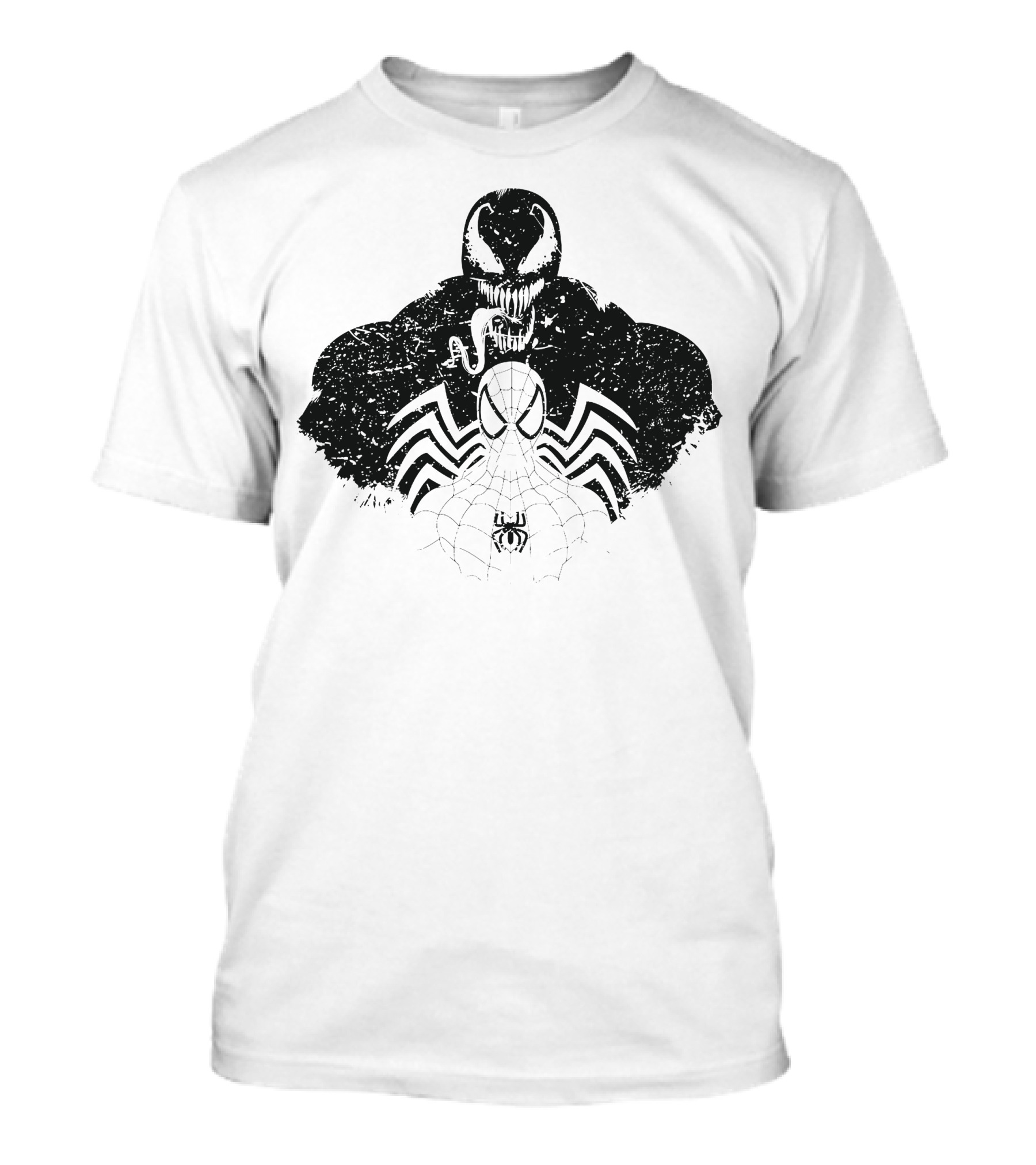 Dark Spider Venom Symbiote Web Fusion T-Shirt