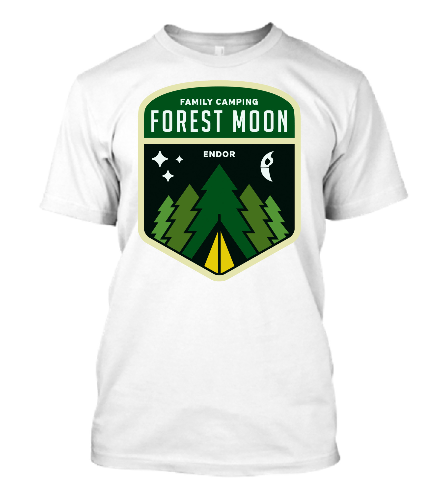 Family Camping Forest Moon Endor T-Shirt