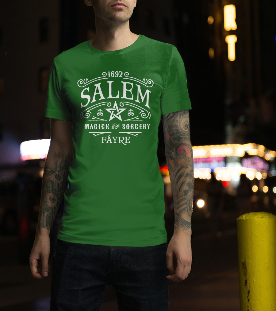 1692 Salem Magick And Sorcery Fayre T-Shirt